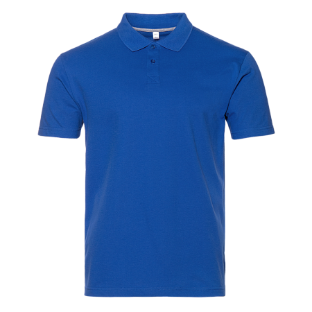 Рубашка поло унисекс STAN хлопок 185, 04U, Синий,  (16/1)  (60-62/5XL)