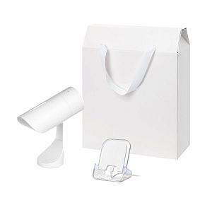 Подарочный набор Призма, Гласс НЕО (Prisma, Gloss NEO), белый (увлажнитель воздуха, зарядное устройство)