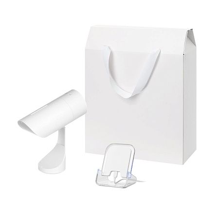 Подарочный набор Призма, Гласс НЕО (Prisma, Gloss NEO), белый (увлажнитель воздуха, зарядное устройство)