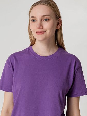 Футболка унисекс Regent 150, фиолетовая, размер S
