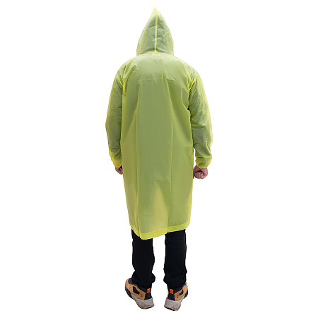 Дождевик RainForest, унисекс, материал EVA, размер M-L, желтый