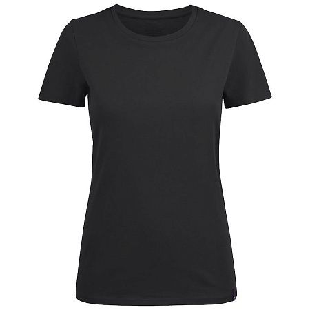 Футболка женская Ladies American U, черная, размер XL