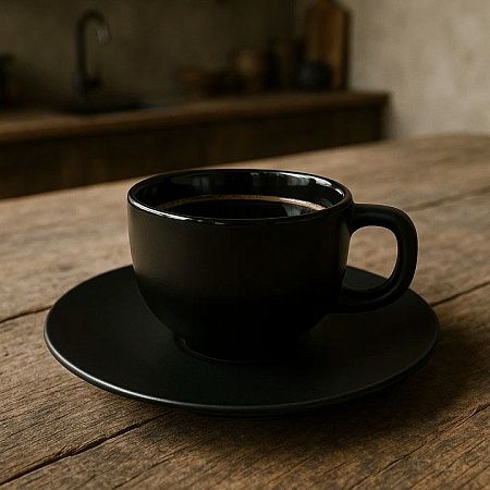 Чайная пара Frozen, чёрная