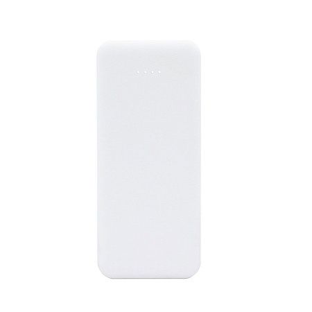 Внешний аккумулятор Arrida 5000mAh, с покрытием Baby skin, белый