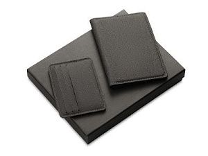 Подарочный набор «Consul»: обложка для паспорта и картхолдер