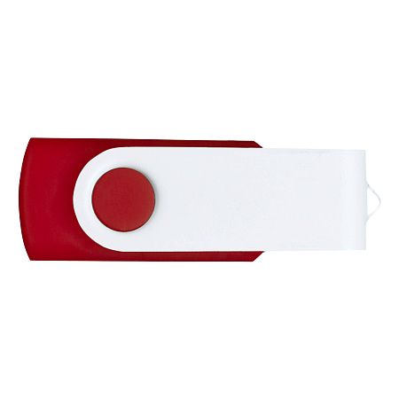 Флешка TWIST WHITE COLOR Красная с белым 4015.03.07.32ГБ