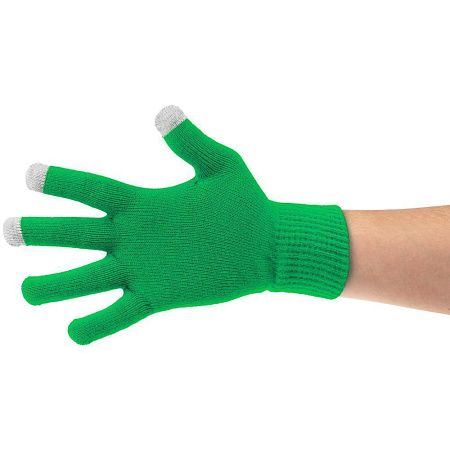 Перчатки сенсорные Urban Flow, зеленые, размер L/XL