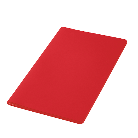 Блокнот Альфа Слим (Alpha slim), красный