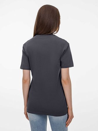 Футболка унисекс T-Bolka 180, темно-серая, размер XXL