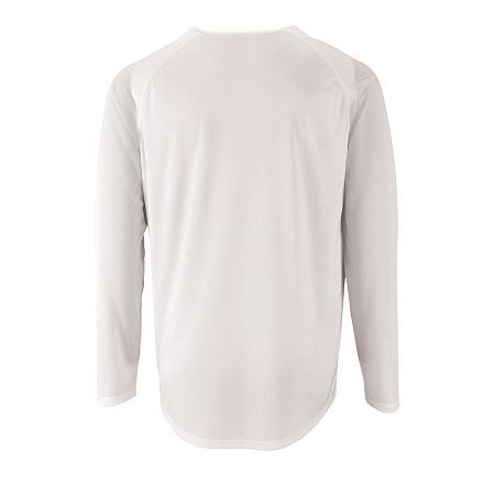 Футболка с длинным рукавом Sporty LSL Men, белая, размер XL