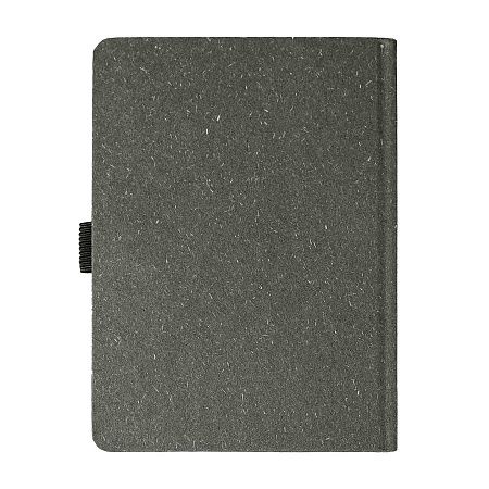 Блокнот MEMO, размер 130*170 мм, черный, блок в клетку