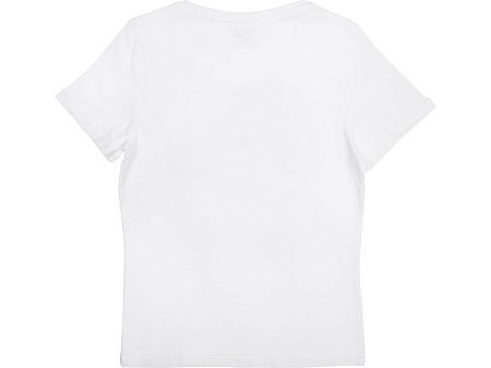 Футболка «Sydney» с подвернутыми рукавами, женская