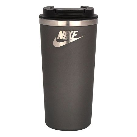 Термокружка вакуумная Палермо (Palermo), серая, матовая поверхность