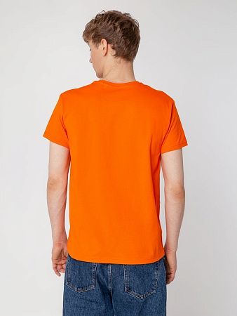 Футболка унисекс T-Bolka 160, оранжевая, размер 3XL