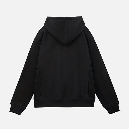 Худи релакс унисекс Адвенче (Adventure), черный, размер XL/2XL