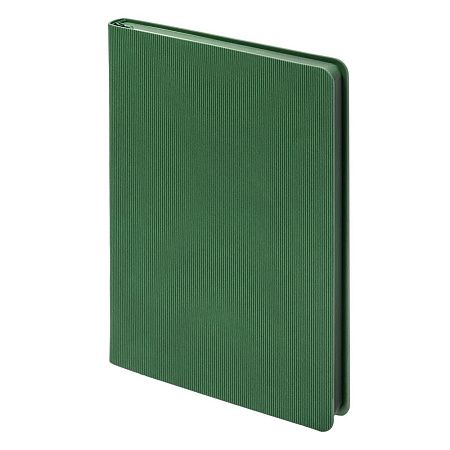 Ежедневник Flexy Happy Line А5, зеленый, недатированный, в гибкой обложке