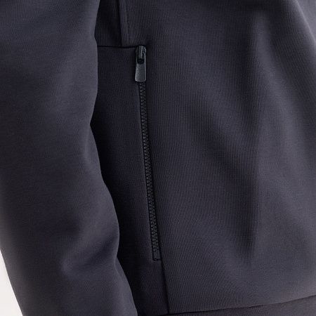 Толстовка на молнии Астин (Astin) антрацит, размер XXL