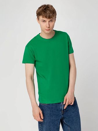 Футболка унисекс Regent 150, ярко-зеленая, размер XXL