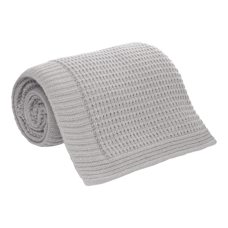 Плед Мальта Софт (Malta Soft) вязаный, 160*90 см, серый