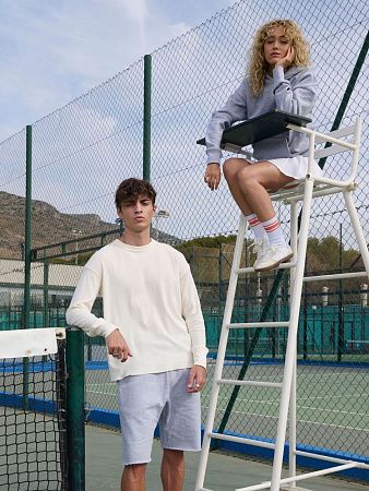 Футболка с длинным рукавом Thermal T, бежевая (неокрашенная), размер S