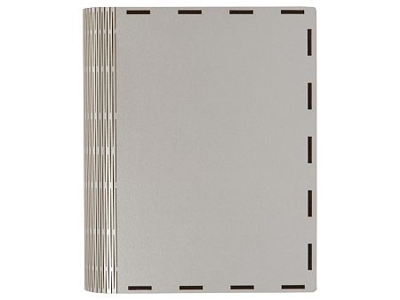 Деревянная коробка с резной крышкой «Книга», L