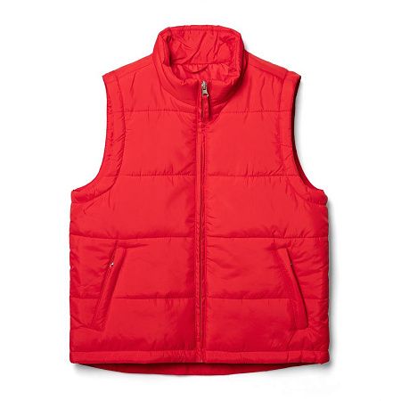 Жилет детский Kama Kids, красный, размер 8 лет (118-128 см)