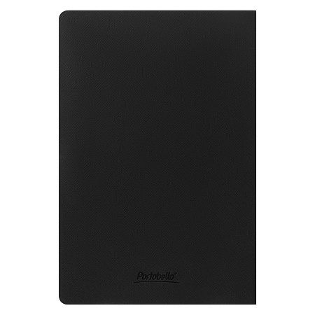 Блокнот Корса слим (Corsa slim), черный