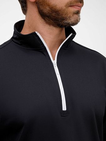 Свитшот на молнии Morfiss, черный, размер XS/S