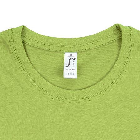 Футболка унисекс Regent 150, зеленое яблоко, размер 5XL