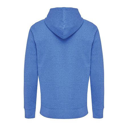 Худи на молнии Iqoniq Abisko из переработанного хлопка, унисекс, 340 г/м²