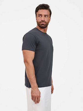 Футболка унисекс T-Bolka 200, темно-серая (графит), размер 4XL