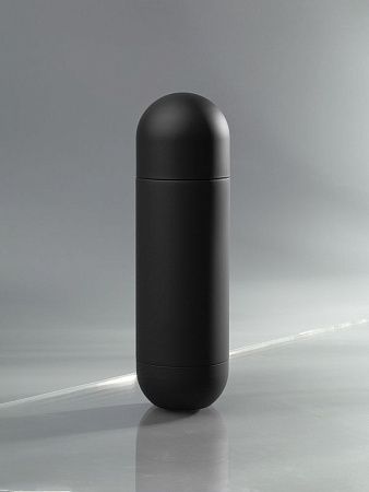 Термос Tubula Soft Touch, черный