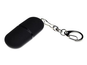 USB 3.0- флешка «Goutte Soft-touch» на 256 Гб каплевидной формы