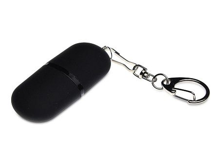 USB 2.0- флешка «Goutte Soft-touch» на 32 Гб каплевидной формы