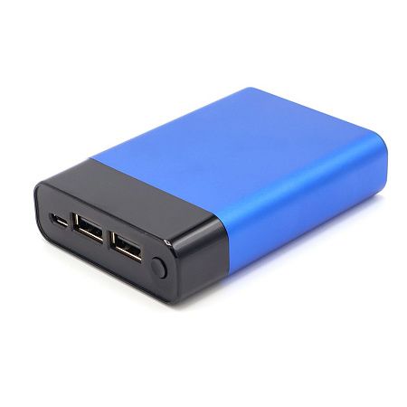 Внешний аккумулятор в металлическом корпусе Apria, 10000 mAh, красный