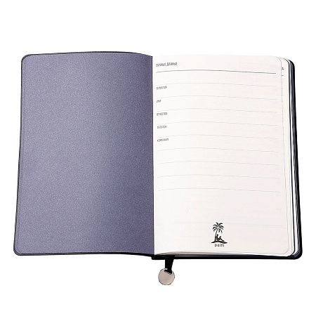 Ежедневник A5 недатированный Impero в мягком переплёте, черный