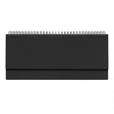 Планинг Alfa Soft 325*130 мм, черный, недатированный, в твердой обложке