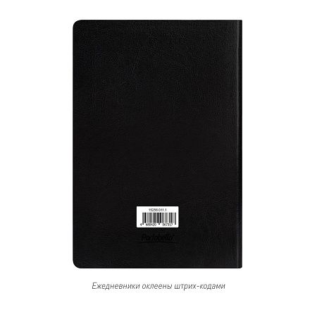 Ежедневник Ривер Сайд (River side) недатированный, черный (без упаковки, без стикера)