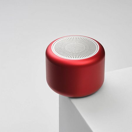 Беспроводная колонка Пэшн (Passion) 80dB 600 mAh (Bluetooth 5.0), красная