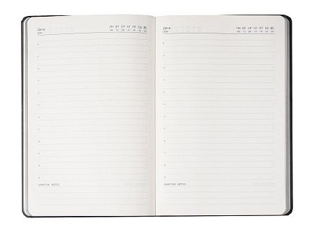 Ежедневник Flexy Nuba А5, бордовый, недатированный, в гибкой обложке