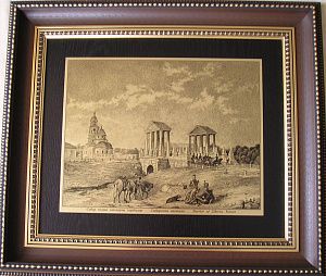 Гравюра "Застава"