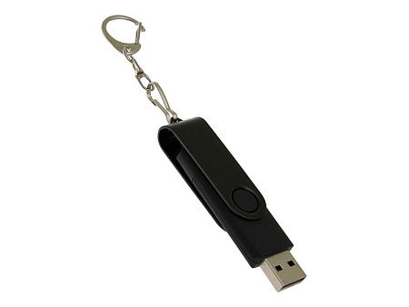 USB 3.0- флешка на 64 Гб с поворотным механизмом и дополнительным разъемом Type-C