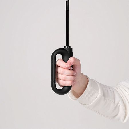 Зонт складной Азимут (Azimut), черный