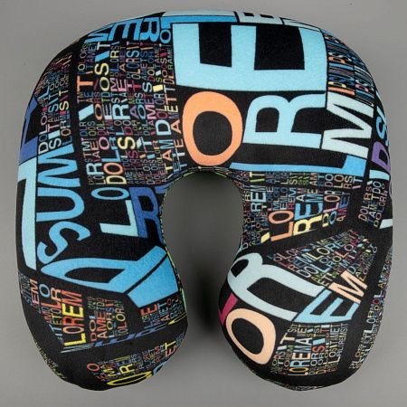 Подушка дорожная Kopf с печатью на заказ