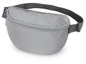 Светоотражающая сумка на пояс «Reflector», цвет: серебристый, серый