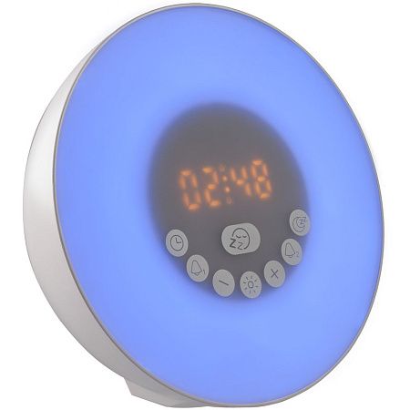 Лампа-колонка dreamTime для пробуждения светом и музыкой, черная