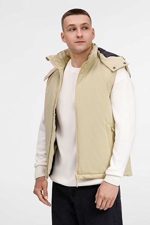 Жилет унисекс Sfera, бежевый, размер L