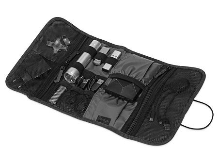 Органайзер для электроники и проводов «District», цвет: серый