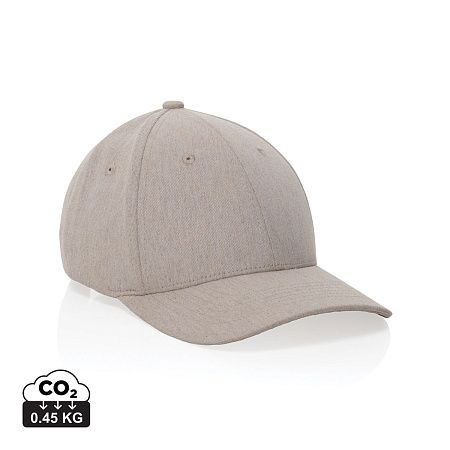 Бейсболка Milo из переработанной смесовой ткани AWARE™, 6 клиньев, 200 г/м²