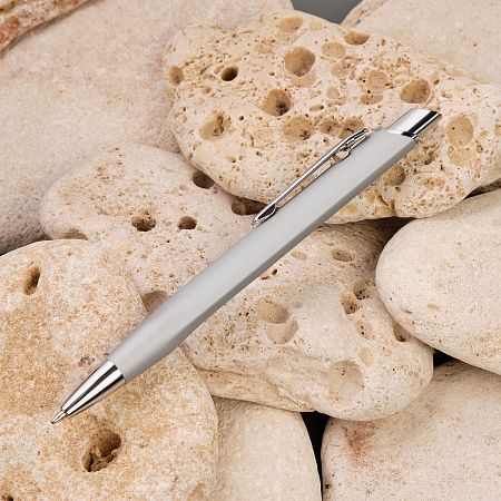 Шариковая ручка Пирамид Нео (Pyramid NEO), серебро